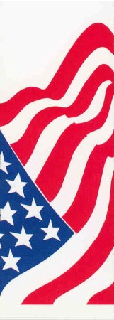 AMERICAN FLAG, WAVING