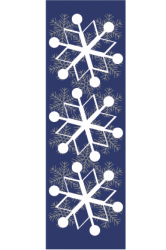 SNOWFLAKE STACKED