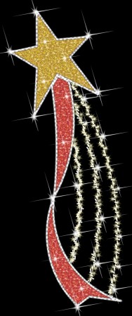 8' AERIAL BURST