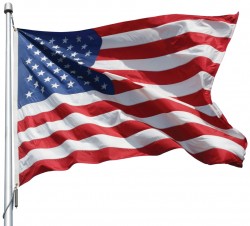  ENDURA-NYLON U. S. FLAGS