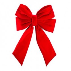 18" STRUCTURAL BOW WITH RED VELVET 