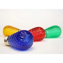 11S14 LED LAMPS WITH FACETED PLASTIC LENS
