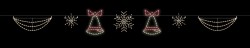 DELUXE SNOWFLAKE AND CHRISTMAS BELL SKYLINE