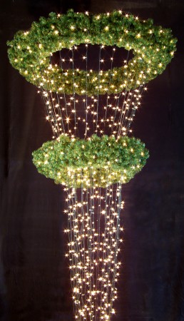 Wreath Chandelier