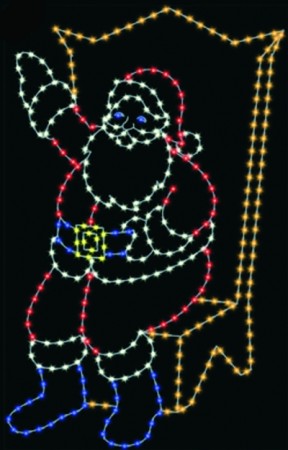 11' SITTING SANTA