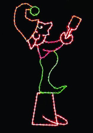 12' ELF PAINTER ON BUCKET