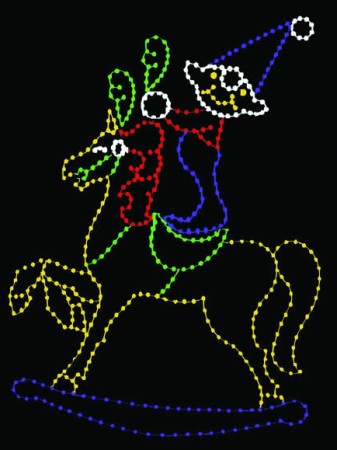 15' HOBBY HORSE & ELF