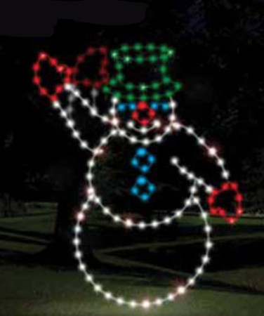SNOWMAN WAVING