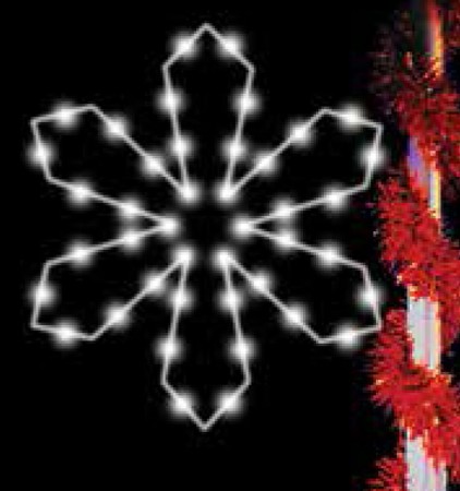 3' Alpine Snowflake