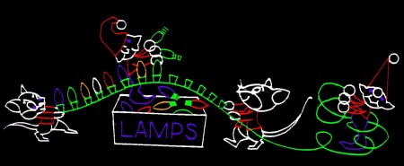 ELVES & MICE CHRISTMAS LIGHT MAKERS