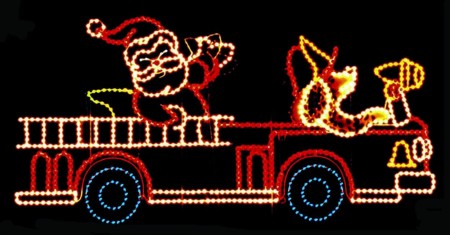 SANTA'S FIRETRUCK