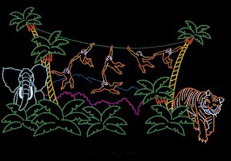 26' X 45' MONKEY JUNGLE