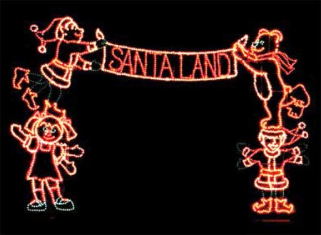 SANTA LAND ARCH 51' X 32'