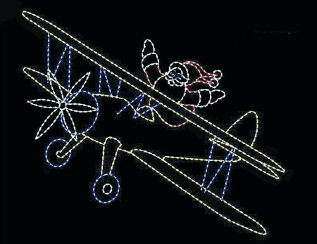 BARNSTORMING SANTA