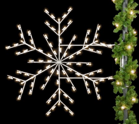 DELUXE FORKED SNOWFLAKE