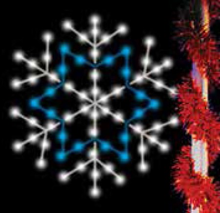 3' Satr Snowflake