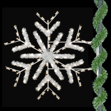 ENHANCED DELUXE FORKED SNOWFLAKE - SAMPLE