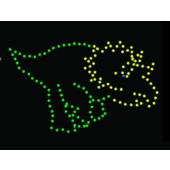 4' x  8' BABY TRICERATOPS