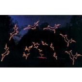 38' x 25'  ANIMATED LEAPING DEER ARCH