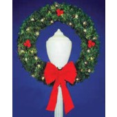 WREATH WITH BOW