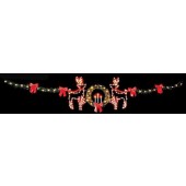 REINDEER WREATH SKYLINE
