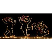 ICE SKATING BEAR' FALLING