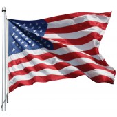 Endura-Nylon U. S. Flag; 6' x 10' & smaller