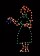 5 1/2' Victorian Girl Tree Trimmer
