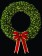 File Photo - 6' Wreath with clear incandescent mini-lights