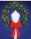 WREATH WITH BOW