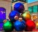 GIANT ROUND FIBERGLASS ORNAMENTS
