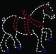 9' CLYDESDALE HORSE