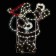 Highlightedf Waving Santa